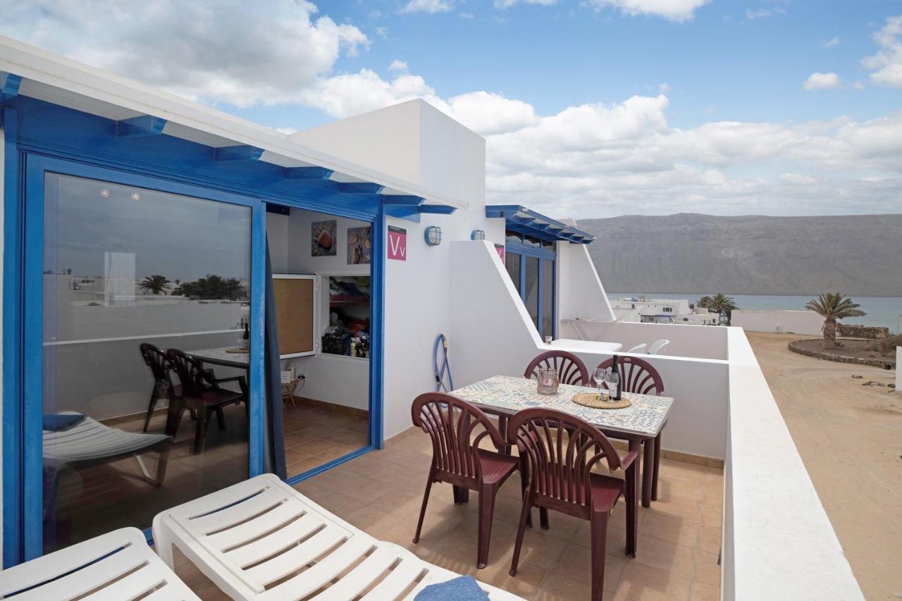 Vista Al Mar, La Graciosa Villa Caleta de Sebo Bagian luar foto