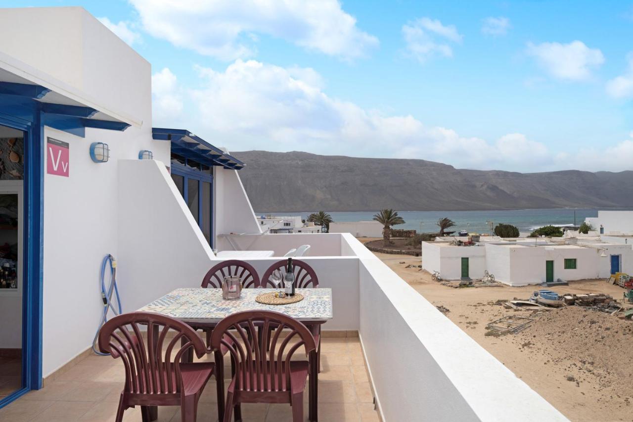 Vista Al Mar, La Graciosa Villa Caleta de Sebo Bagian luar foto